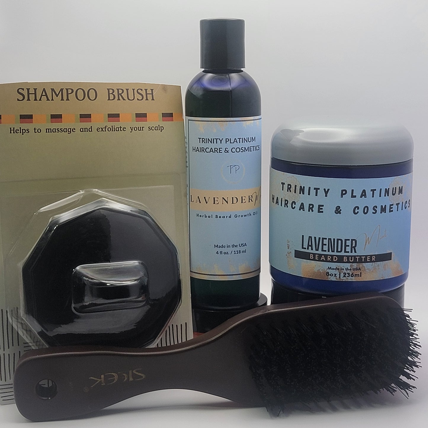 LAVENDER MINT - MEN'S BEARD KIT