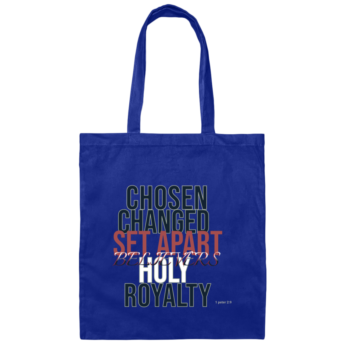 CHOSEN ROYALTY Canvas Tote Bag