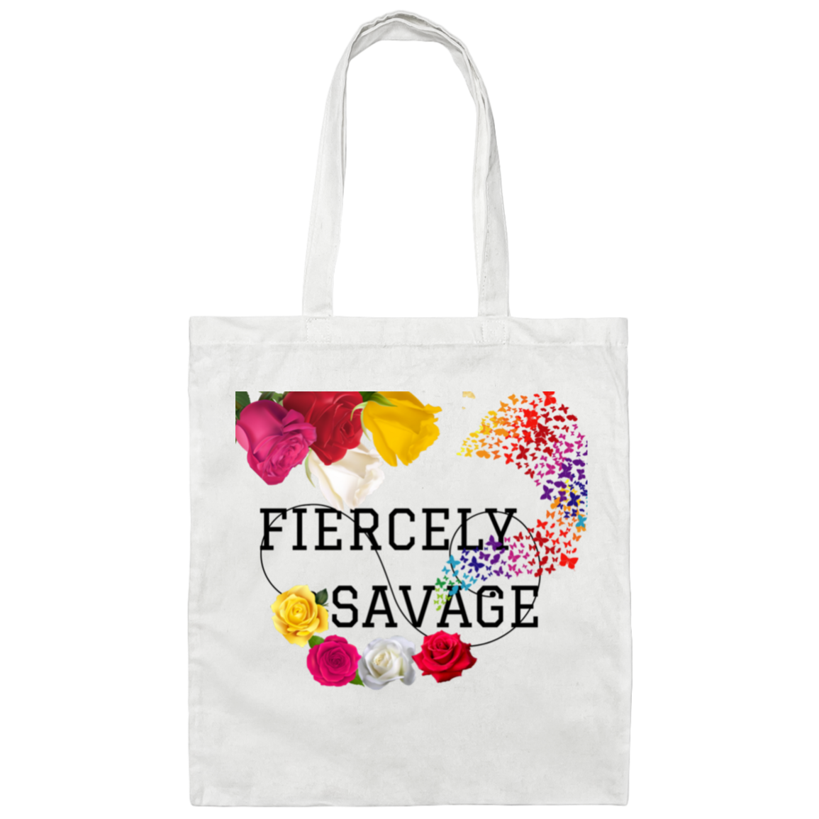 FIERCELY 2 Canvas Tote Bag