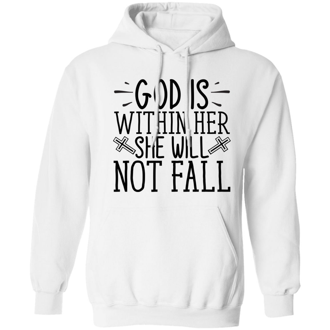 GOD IS WITH HER HOODIE