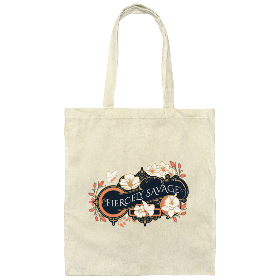 FIERCELY 2 Canvas Tote Bag