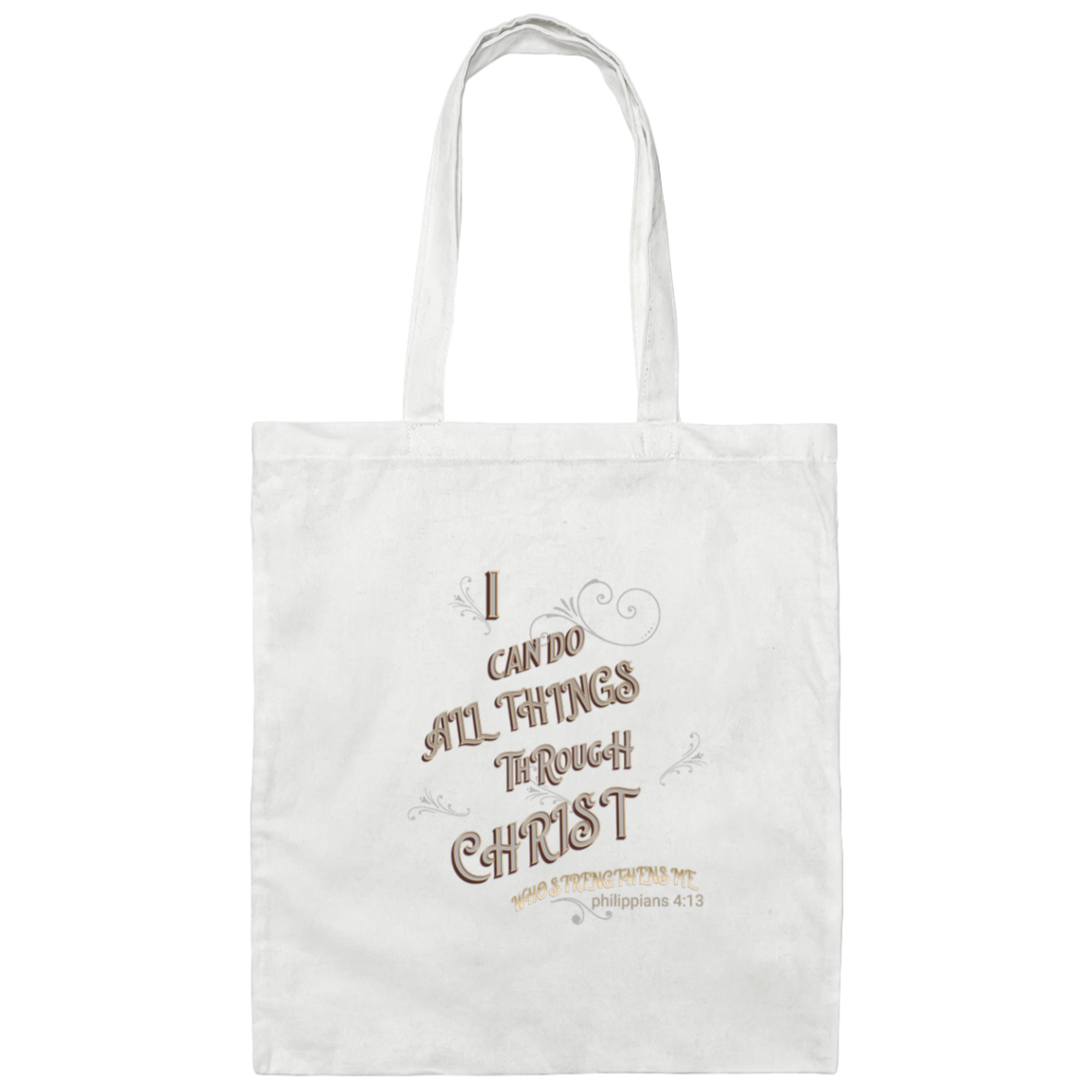 I CAN DO ALL THINGS Canvas Tote Bag