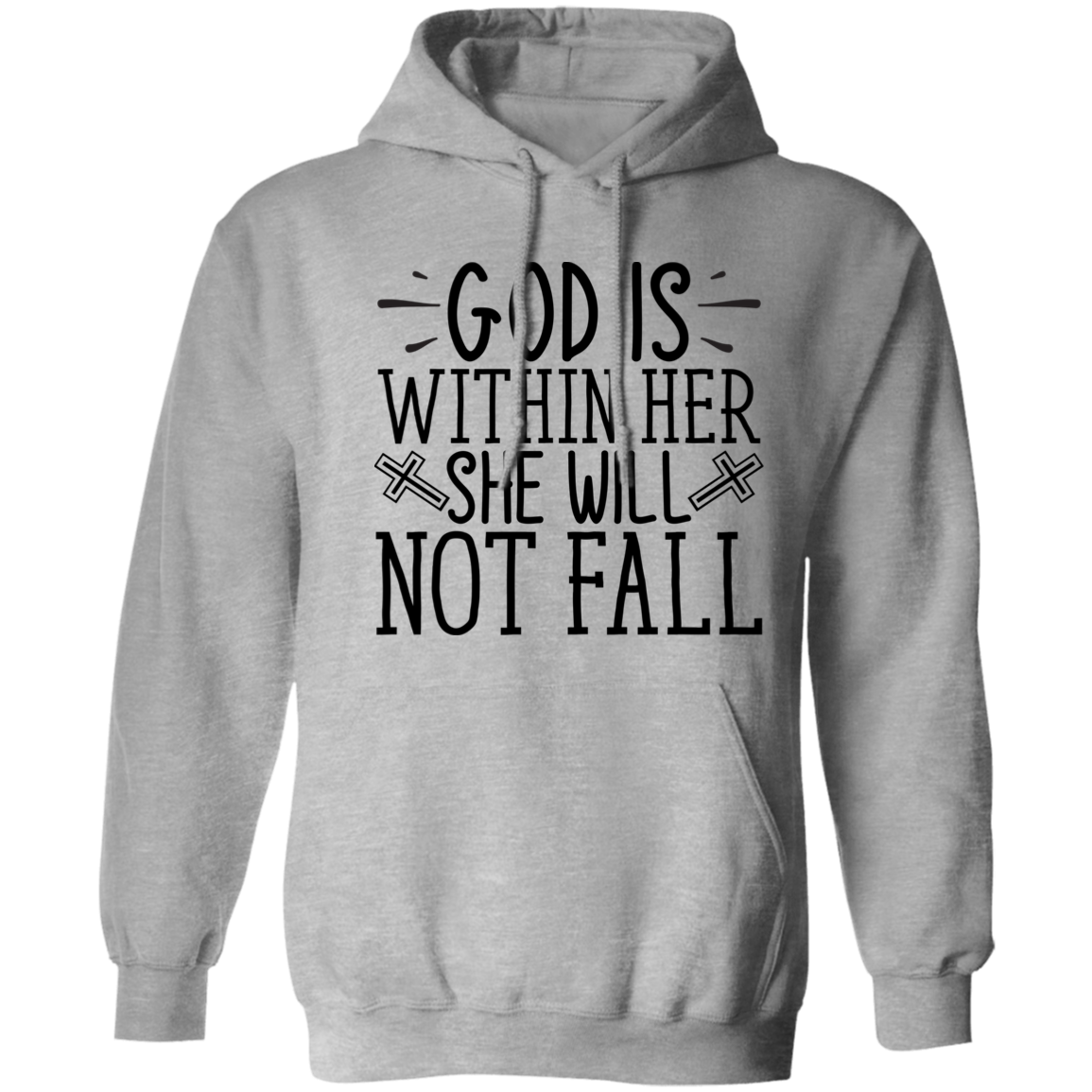 GOD IS WITH HER HOODIE