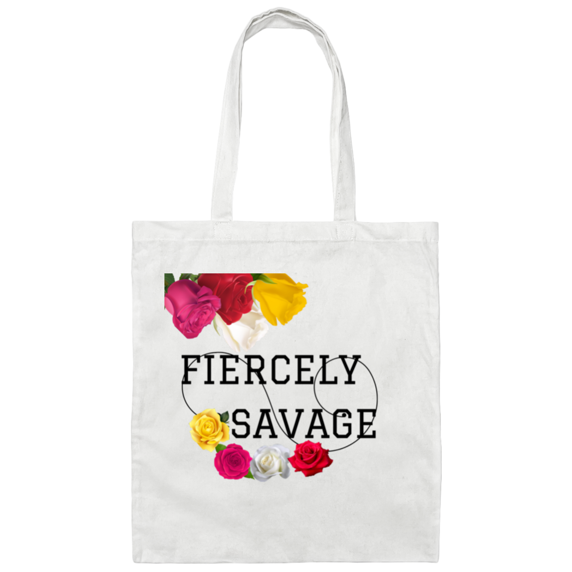 FIERCELY 2 Canvas Tote Bag